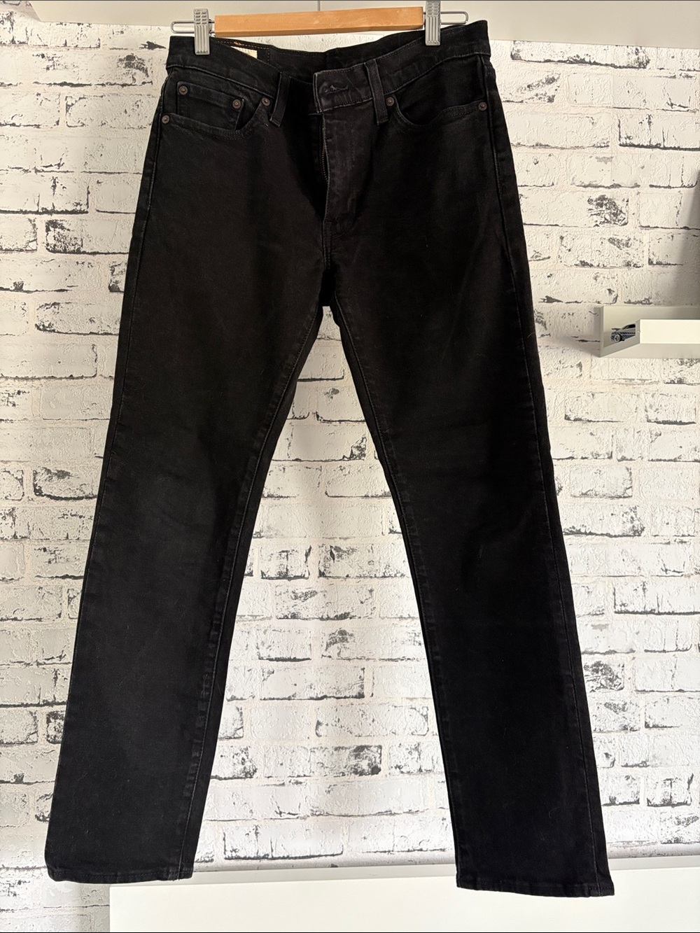 Levi's 511 Men's Straight Black Jeans